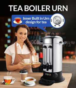 8L Built-in Tea Urn New Design Stainless Steel Hot Water <b>Kettle</b> With <b>Keep</b> <b>Warm</b> for Car & and Commercial Use Stainless Steel Tea - Product Image 3