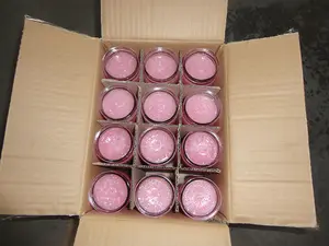 Nến Tôn Giáo Chất Lượng Cao/Nến Vàng Mã Trụ Cột Tròn Thủy Tinh Jar Nhà Thờ Nến Trong Kho Bán Buôn - Product Image 3