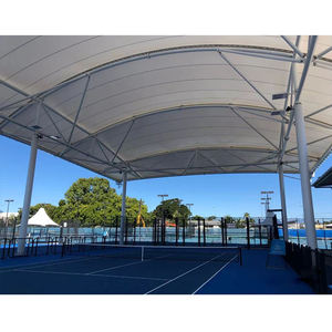 Toldo de Tela para Exteriores, Estructura de Membrana Tensada, Carpa Deportiva para Cancha de Tenis, Baloncesto y Pádel - Product Image 1