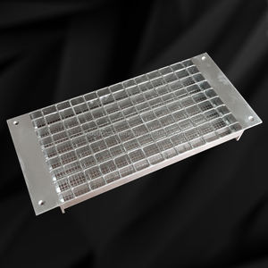 Plancher en treillis d'acier galvanisé à chaud, cadre de passerelle, grille de sol, plaque de pont pour la construction industrielle - Product Image 1