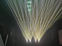 Proyector de Luz Láser para Exteriores IP65 Resistente al Agua, 15/21W, Animación 3D, ILDA DMX RGB, Alta CRI 90, para Discotecas, Eventos, Teatro, DJ
