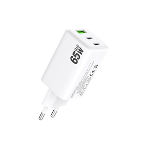 Gan อะแดปเตอร์ชาร์จเร็ว<span class=keywords><strong>65W</strong></span>, อุปกรณ์ชาร์จแบตเตอรี่ในครัวเรือนอะแดปเตอร์ชาร์จ PPS PD แบบสากลชนิด C <span class=keywords><strong>65W</strong></span> สำหรับ iPhone Samsung - Product Image 1