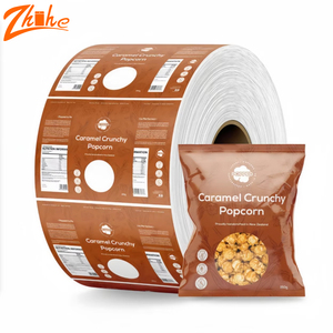 Rollo de Película Plástica de Grado Alimenticio con Logotipo Personalizado, Envoltura Retráctil OPP/CPP para Envasar Papas Fritas, Galletas, OEM/ODM - Product Image 3