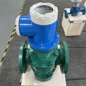 Débitmètre industriel en fonte DN65 DN80 avec écran LCD, sortie impulsionnelle 4-20mA RS485, OEM, pour huile et eau - Product Image 1