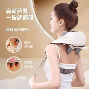Neck Massager For Neck Shoulder Cervical Spine Heating USB Rechargeable With Adjustable Strap For Relief - Product Image 1