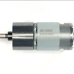 Motor de reducción de JGB37-545 coche inteligente 12V24V micro DC Gear Motor de baja velocidad