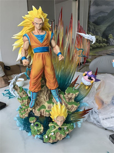 Nouvelles figurines de collection <span class=keywords><strong>Super</strong></span> <span class=keywords><strong>Saiyan</strong></span> 3 <span class=keywords><strong>Son</strong></span> <span class=keywords><strong>Goku</strong></span>, artisanat, jouets, statues, cadeaux, figurines d'action en PVC, anime pour enfants - Product Image 4