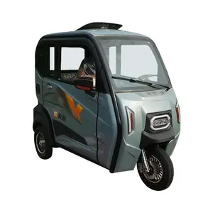 keyu enclosed electric tricycle electric tricycle used three wheel electric tricycle with passenger seat