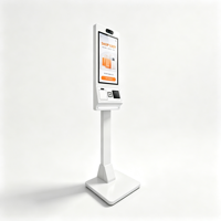 Kiosque de Caisse Libre-Service sur Pied Personnalisé pour Intérieur, Écran LED, Lecteur de Codes-Barres, Fonctionnalité SDK, Processeur Intel Core i7