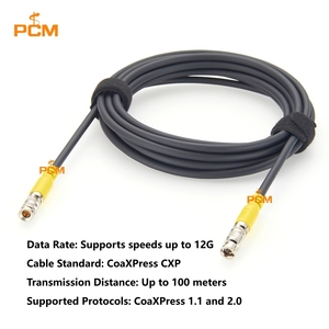 12G Din 1.0/2.3 to HD Micro BNC 75 ohm <strong>SDI</strong> CXP Coaxial <strong>Cable</strong> for Studio Camera Monitor Switcher Medical Imaging Machine Vision - Product Image 3