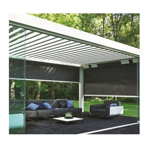 Topwindow de Patio de Aluminio de persiana de Aluminio Material de Aluminio <span class=keywords><strong>4X3</strong></span> moderno <span class=keywords><strong>techo</strong></span> retráctil <span class=keywords><strong>Pergola</strong></span> - Product Image 5