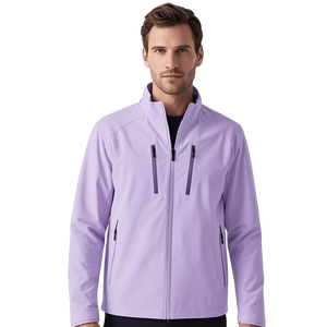 Hot Bán Người Đàn Ông Của Phong Cách Softshell Áo Khoác Thể Thao Bán Buôn Ngoài Trời Áo Gió Với Đứng Cổ Áo Cho Mùa Đông Mỏng Độ Dày - Product Image 2