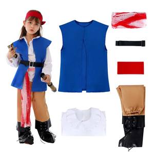 हेलोलीन कार्निवल पार्टी डीलक्स बच्चे समुद्री डाकू कप्तान कोस्प्ले पोशाक CARR-033 - Product Image 3