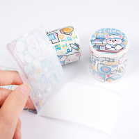 Ruban Washi Personnalisé de Haute Qualité et Mignon pour la Décoration de Téléphones Portables, Guitares, Articles de Papeterie et Livres
