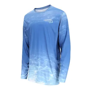 Fishing Shirt Sublimated Wholesale Custom Long Sleeve Fishing Shirts