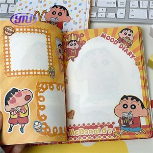 Cuaderno <span class=keywords><strong>Mcdonalds</strong></span> Shin-Chan A5: Diario portátil de dibujos animados a todo color, regalo Kawaii - Product Image 4