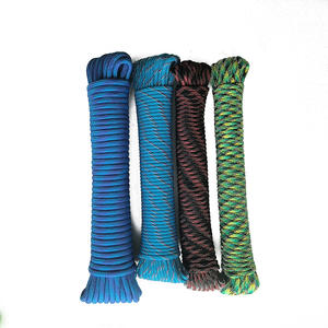 Cuerda de Paracaídas de 3mm-8mm, Embalaje en Rollo, 7 Núcleos Internos, Cuerda de Paracaídas con Tensión Personalizada para Pulsera de Supervivencia - Product Image 1