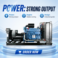 Générateur de puissance Yuchai 400KW 500KVA avec moteur YC6T, injection électronique, alternateur Stamford, type cabine, 50Hz 440V
