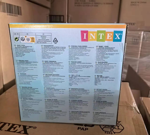 TRANS INTEX 57107 3 anneaux SUNSET GLOW BABY POOL Piscine <span class=keywords><strong>gonflable</strong></span> hors sol pour bébés - Product Image 4