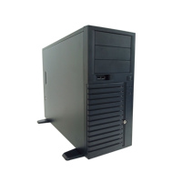 Konfigurasi tinggi Harga terbaik Xeon E5-2680 V4 14C 2.4GHZ 64G DDR4 6 Bays 3.5 ''Hdd penyimpanan GPU Tower Server