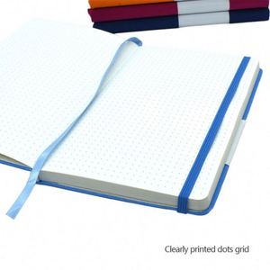 A5 Custom Bullet Dotted Journal <b>Planner</b> Hardcover Leather 100 Sheets Customized Logo & Printing Thermal Binding - Product Image 4