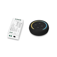 Miboxer fut036sa kits de contrôleur led couleur unique rond 2.4g s1 sunrise rf contrôle de gradation à distance DC12-24V 12A PWM gradateur 12V