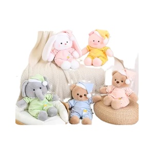 Nouveaux pyjamas Orun Orange Good Night brodés avec des jouets en peluche ours, lapin, éléphant, cochon, confortables pour l'accompagnement du sommeil, cadeau - Product Image 2