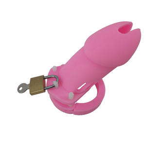 Verrou <span class=keywords><strong>de</strong></span> <span class=keywords><strong>chasteté</strong></span> en silicone pour hommes Jouets sexuels pour couples <span class=keywords><strong>Cage</strong></span> <span class=keywords><strong>de</strong></span> <span class=keywords><strong>chasteté</strong></span> BDSM - Product Image 5