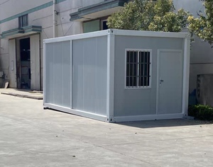 Đúc sẵn Di động Modular container nhà với bánh sandwich bảng điều chỉnh thiết kế di động phẳng gói văn phòng khách giải pháp - Product Image 2