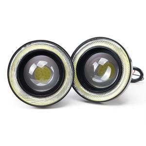 ไฟเดย์ไลท์ DRL สว่างพิเศษ 12V ขนาด 2.5 นิ้ว 3 นิ้ว 3.5 นิ้ว (64 มม. 76 มม. 89 มม.) แบบ COB LED Angel Eyes สำหรับรถยนต์และมอเตอร์ไซค์ - Product Image 5
