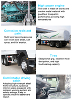 Nuevo Camión Cisterna de Agua Diesel Sinotruck H0WO Shandong 6x4, Capacidad/Color Personalizado, Alcance de Rociado de 12-16 m, Emisión Euro 2