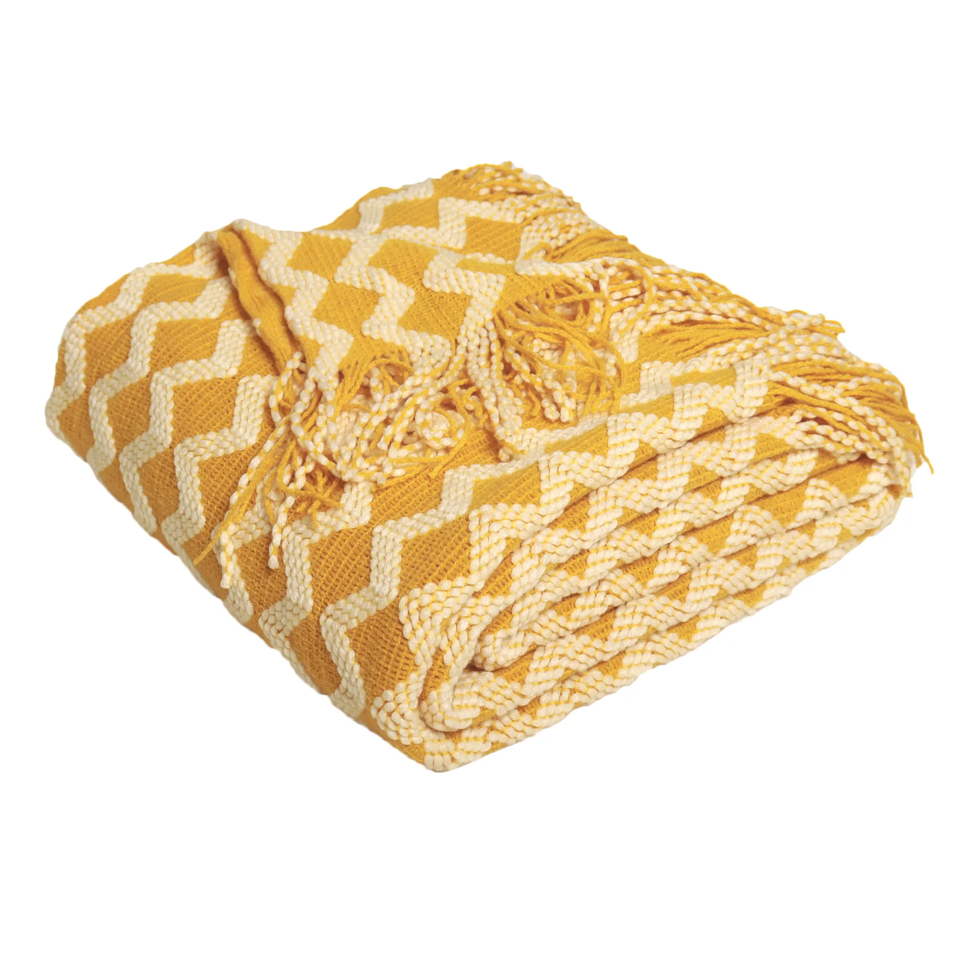 Wholesale hug sleep tassel chunky knit throw blanket knitted weighted cozy throw blanket