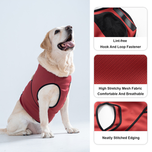 سترات وصدريات تهدئة للكلاب من <span class=keywords><strong>Dog</strong></span> Thunder Jackets، معطف حيوانات أليفة OEM، قميص تهدئة الكلاب الشامل، سترة مضادة لقلق الكلاب للألعاب النارية، بالجملة - Product Image 2