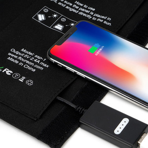 พร้อมเครื่องชาร์จพลังงานแสงอาทิตย์แบบพับได้ 28W พาวเวอร์แบงค์พกพาสำหรับการเดินป่าและการเดินทาง - Product Image 4