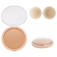 Cache-tétons en silicone mat respirant sans couture, doux, réutilisable, imperméable, adhésif, patchs pour seins, lingerie intime