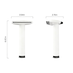 Plastic Short-Haired Cat & Dog Grooming <b>Brush</b> for Thin & Loose Hair - Product Image 2