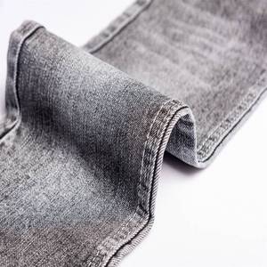 ผ้าเดนิมคุณภาพสูง 10.7 ออนซ์ ระบายอากาศได้ดี ทนต่อการหดตัว ผ้าฝ้ายผสมสแปนเด็กซ์ ทอลายทวิล ย้อมเส้นด้าย ทนต่อการเสียดสี - Product Image 3