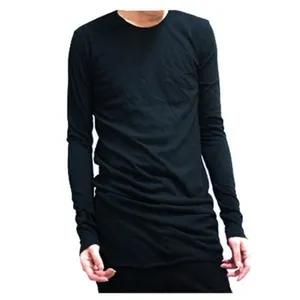 High Quality Mens Muscle Slim Fit T shirt Sleeve Custom Logo Blank T-shirts for Men 100% Cotton Men's T-shirts