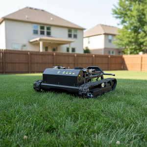 Nouveau modèle sans fil essence-électrique tout-terrain 360 °   Tondeuse robot télécommandée pour pelouse, jardin et arbustes domestiques - Product Image 5