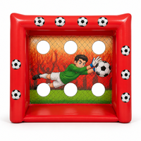 Juego de Fútbol Inflable - Material de PVC Ecológico para Juegos al Aire Libre