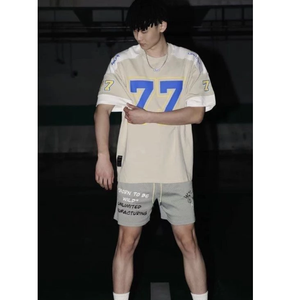 เสื้อบาสเก็ตบอลตรวจสอบ100% ผ้าโพลีเอสเตอร์ระบายอากาศเหมาะสำหรับทุกฤดูกาล220กรัมด้วยการพิมพ์3D อัตโนมัติ - Product Image 3