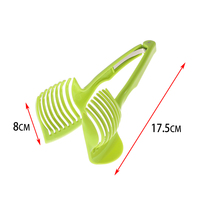 Multifunctionele Keukengerei Tool Groothandel Handheld Creatieve Fruit En Groente Snijmachine Tomaat Sinaasappel Citroen Snijder Cake Clip