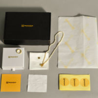 Autocollant personnalisé avec logo pour boîte à mouchoirs, pochette, boîte aux lettres, pour entreprise électronique, pour conteneur de bijoux