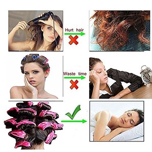 Herramienta <span class=keywords><strong>para</strong></span> Rizar el Cabello con Esponja y Pantalla LED de Temperatura, Diseño de Flor de Pera y Estilo de Lazo <span class=keywords><strong>para</strong></span> <span class=keywords><strong>Dormir</strong></span> - Product Image 3