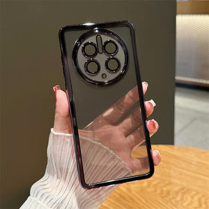 <span class=keywords><strong>Coque</strong></span> de téléphone de Protection d'objectif en TPU antichoc transparent pour Huawei Mate 30 P60 Pro Fundas <span class=keywords><strong>coque</strong></span> de couverture mobile celulaire pour <span class=keywords><strong>Honor</strong></span> <span class=keywords><strong>90</strong></span> 70 80 - Product Image 5