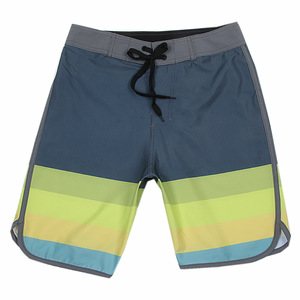 Bermudas de Surf para Hombre con Logo Personalizado de Nailon al por Mayor, <span class=keywords><strong>Shorts</strong></span> de Playa y Gimnasio de Secado Rápido para Hombre - Product Image 1