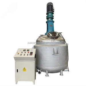 Reactor de tanque químico agitado con camisa de 1000L, hervidor de agua, recipiente de reacción de calentamiento eléctrico, reactor de resina de agitación continua, precio - Product Image 4