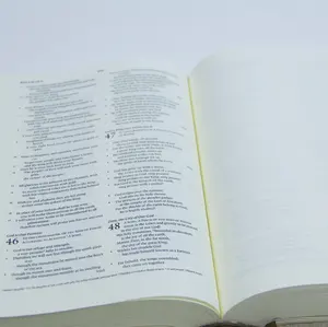 대량 책 인쇄를 위한 얇은 성경 종이 사전 종이