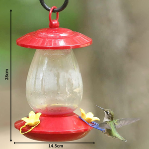 Comedero para Pájaros Colgante, a Prueba de Hormigas y Abejas, Comederos de Vidrio para Colibríes para Exteriores - Product Image 5