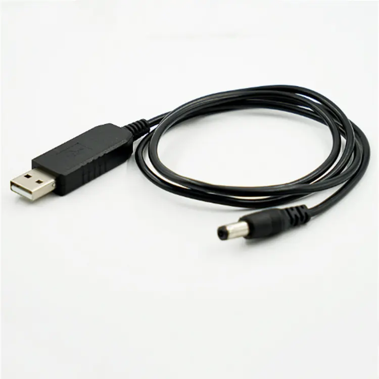 5V to DC 9v/12V USB Voltage Step Up Converter Cable - Power Supply USB Cable